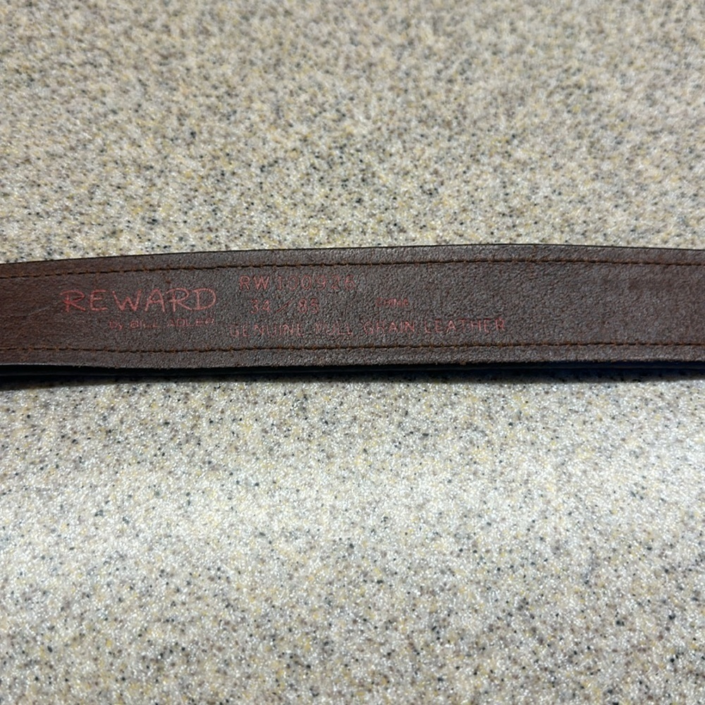 Bill Adler Reward genuine leather belt for jeans - Picture 8 of 10